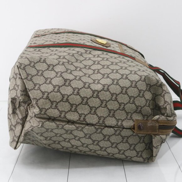 GUCCI GG PLUS WEEKENDER EXTRA LARGE TOTE Sherry Line - Picture 4 of 17